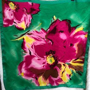 Talbots Beautiful Floral Scarf
